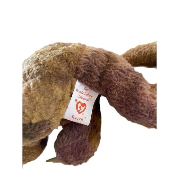 1998 Scorch The Dragon Ty Beanie Baby Plush Collectible Nostalgia Vintage - Picture 6 of 10